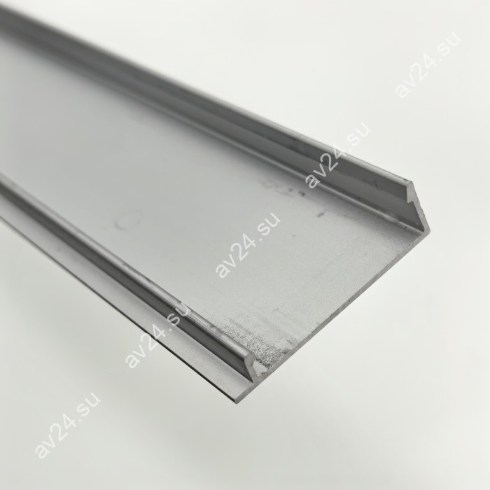 Крышка FKP-442.3 для зажимного профиля FKP-443, длина 3 метра, алюминий/анодированный
