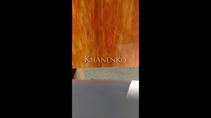 Стекло витражное AV 675-5S, целый лист - 78 х 96 cм.