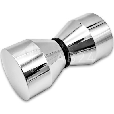 Ручка кноб FDR-45, алюминий/хром