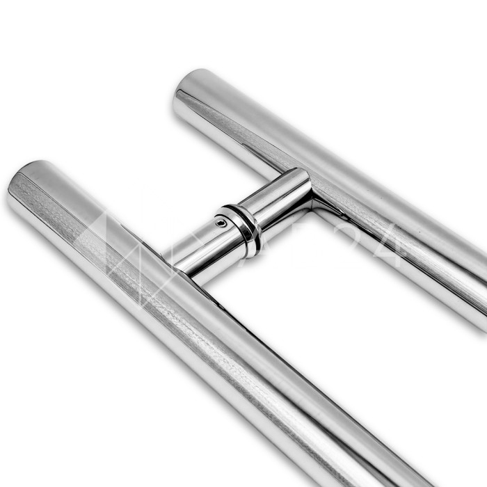 Ручка FKR-202 для стеклянных дверей 32x800х1000 мм, нержавейка/полированный