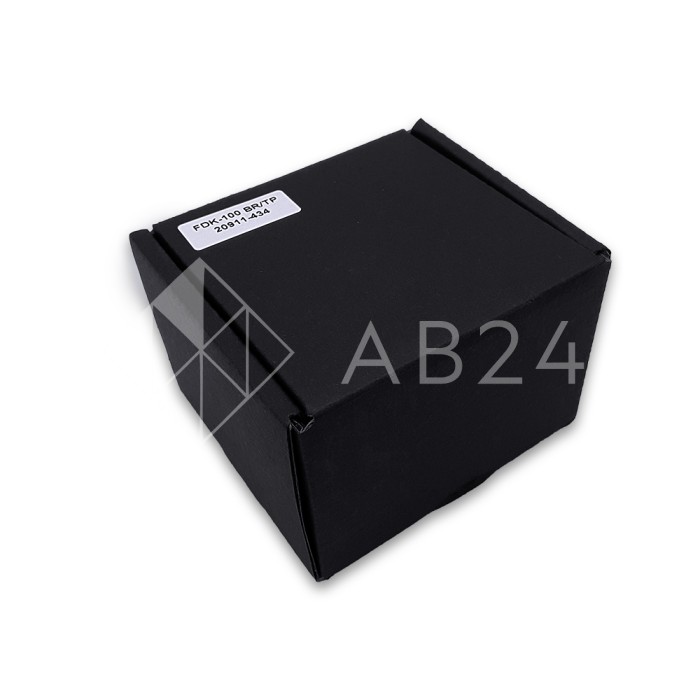 Коннектор для стекла Пегас FDK-100, 45х45 мм стена-стекло 0°-180°, латунь/золото