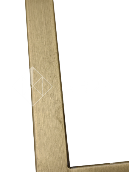 Ручка скоба FDR-76-DEF с дефектом 20х10х200 мм, нержавейка/бронза