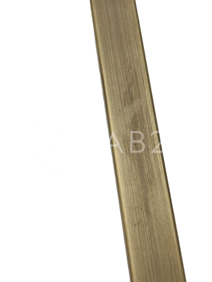 Ручка скоба FDR-76-DEF с дефектом 20х10х200 мм, нержавейка/бронза