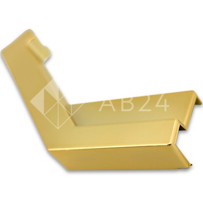 Заглушка угловая FDPA-432L 135° Левая для порога, ПВХ/золото