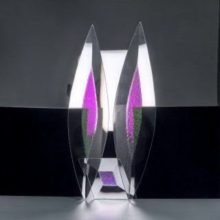 Бевелс AV305 дихроичный (3 элемента) 43 х 394 мм красная шиншилла