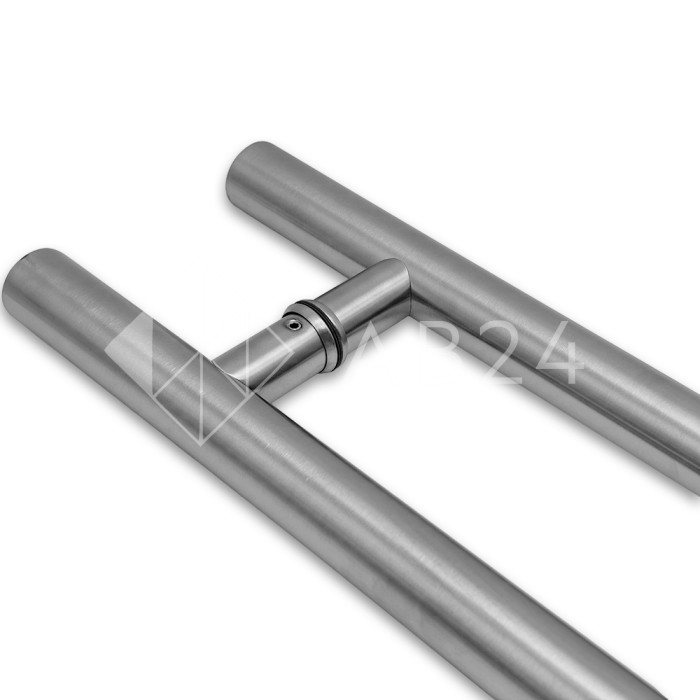 Ручка FKR-202 для стеклянных дверей 32x800х1000 мм, нержавейка/матовый