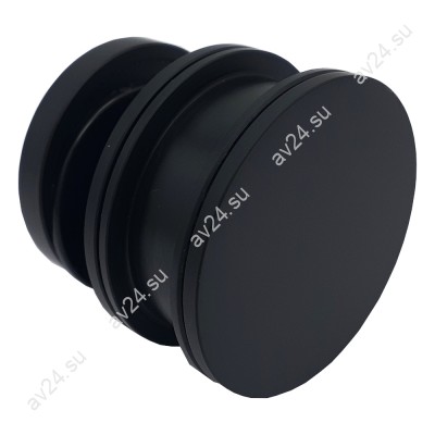 Ролик FDS-30-DEF с дефектом с креплением к стеклу, нержавейка/черный