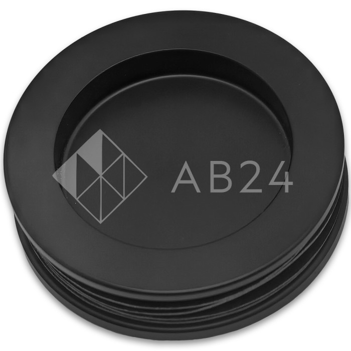 Ручка купе FDR-16, нержавейка/черный