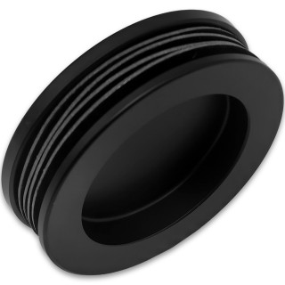 Ручка купе FDR-16, нержавейка/черный