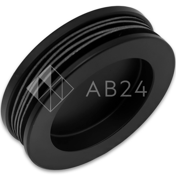 Ручка купе FDR-16, нержавейка/черный