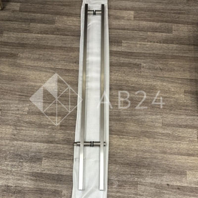 Ручка FKR-214 для стеклянной двери 25х38х1125x1500ммх1 мм с замком, нержавейка/матовый