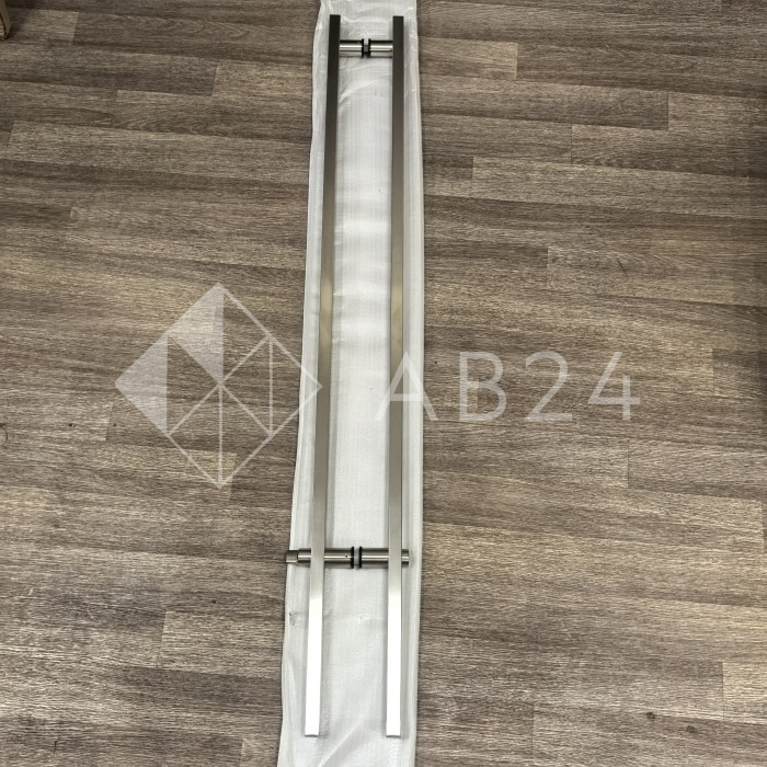 Ручка FKR-214 для стеклянной двери 25х38х1125x1500ммх1 мм с замком, нержавейка/матовый