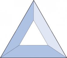 Бевелс DB12 треугольник 76 х 76 х 76 мм