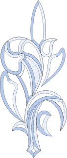 Бевелс AV384 (16 элементов) 277 х 652 мм