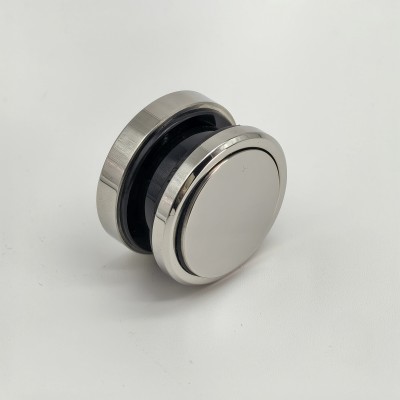 Точечное крепление FKK-34 с крышкой 6мм, без зенковки, O35 мм, для стекла 10 мм, нержавейка/полированный