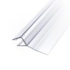Уплотнитель FDPP-440.8 ПРЕМИУМ Ц-образный прозрачный 2.2м ус 10мм под стекло 8мм