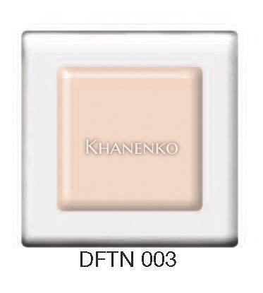 Фьюзинг квадрат DFTN 003 прозрачно-розового цвета, 6 см