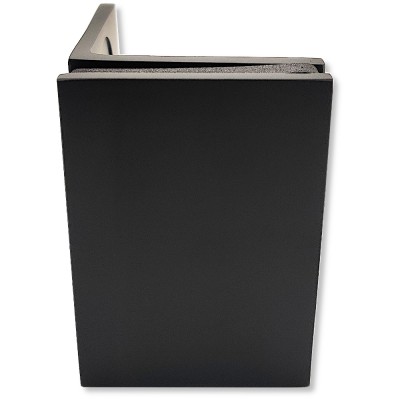 Коннектор для стекла Пегас FDK-132, стекло-стена 90°, 70х50 мм, латунь/черный