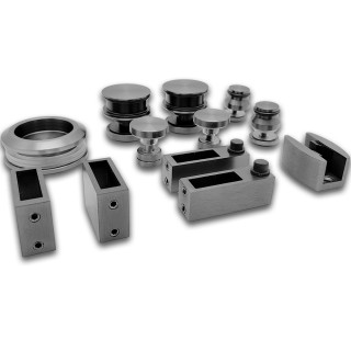 Раздвижная система Альфа α FDS-1, нержавейка/оружейная сталь