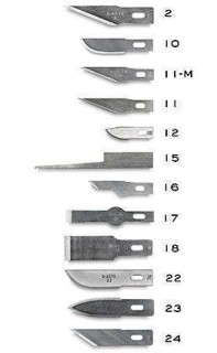 Набор из 5 сменных лезвий к ножу Excel Набор №24