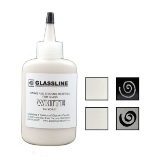Краска для фьюзинга GlassLine, белый (WHITE), 56 г