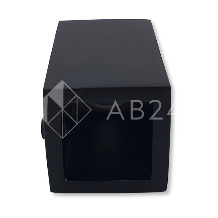 Крепление FDC-60 трубы 15х15 к стене, нержавейка/черный