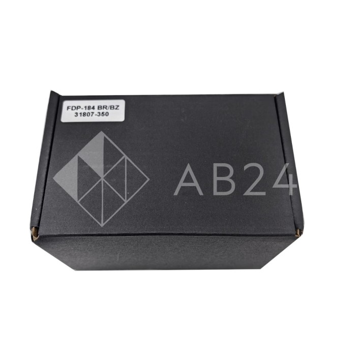 Петля Аврора FDP-184 стекло-стекло 90° с крышками, латунь/бронза