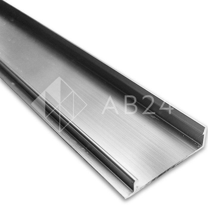 Крышка FKP-442.3 для профиля зажимного FKP-443, алюминий/матовый