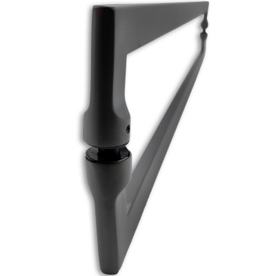 Ручка скоба FDR-703, 10х20х650 мм, нержавейка/оружейная сталь