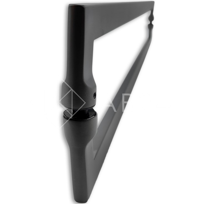 Ручка скоба FDR-703, 10х20х650 мм, нержавейка/оружейная сталь