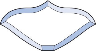 Бевелс AV292 дизайнерский 182 х 97 мм