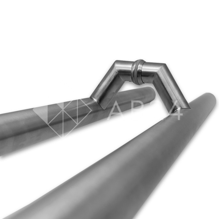 Ручка FKR-205 для стеклянных дверей 32х1020х1500 мм, нержавейка/матовый