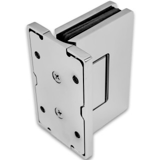 Петля Афина FDP-131 стена-стекло центр. крепление, латунь/хром