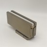 Петля с доводчиком FKD-04 нагрузка от 60 до 85 кг, нержавейка/брашированное золото