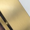 Петля с доводчиком FKD-04 нагрузка от 60 до 85 кг, нержавейка/брашированное золото