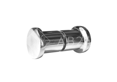 Ручка кноб FDR-42, алюминий/хром