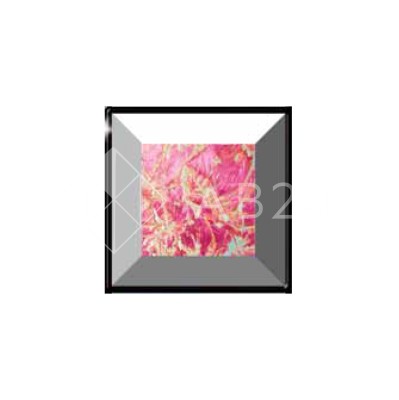 Бевелс AV19 дихроичный квадрат 76 х 76 мм, красный мороз