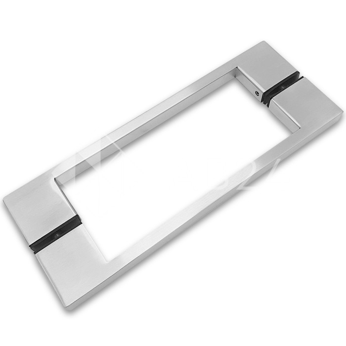 Ручка скоба FDR-90, 10х15х220х1.0 мм, нержавейка/матовый