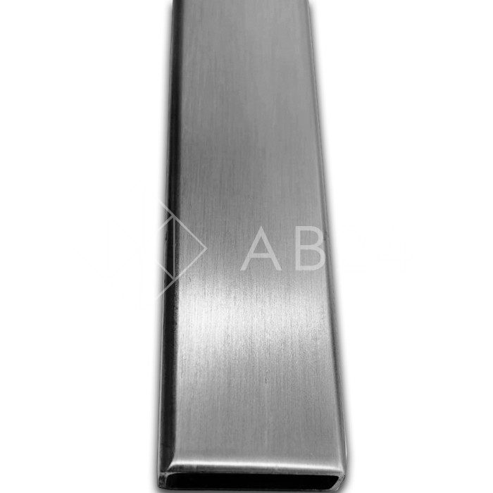 Труба FDT-353, 30х10х1.5 мм 3 м, нержавейка/оружейная сталь