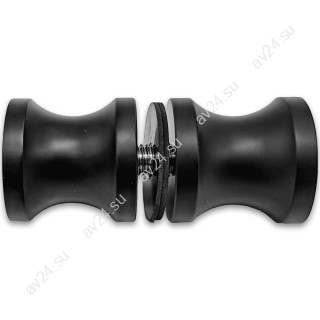 Ручка кноб FDR-40, алюминий/черный