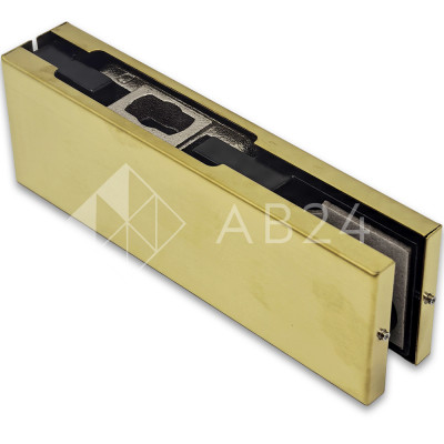 Фитинг нижний, FKF-20 нержавейка/брашированное золото