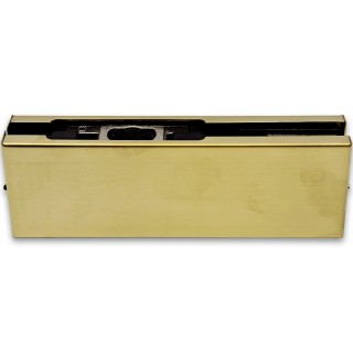 Фитинг нижний, FKF-20 нержавейка/брашированное золото