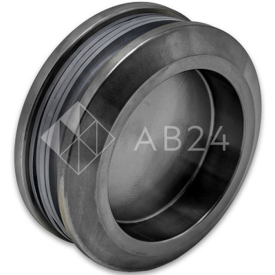 Ручка купе FDR-10-DEF , с дефектом нержавейка/оружейная сталь