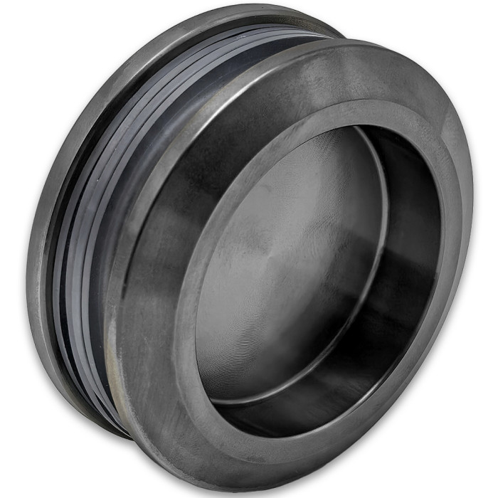 Ручка купе FDR-10-DEF , с дефектом нержавейка/оружейная сталь