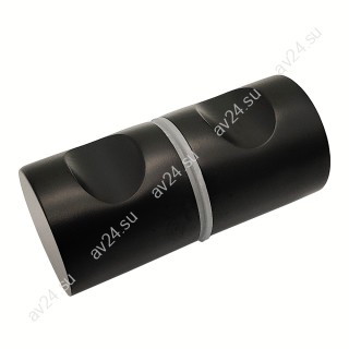 Ручка кноб FDR-44, нержавейка/черный