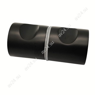 Ручка кноб FDR-44, нержавейка/черный