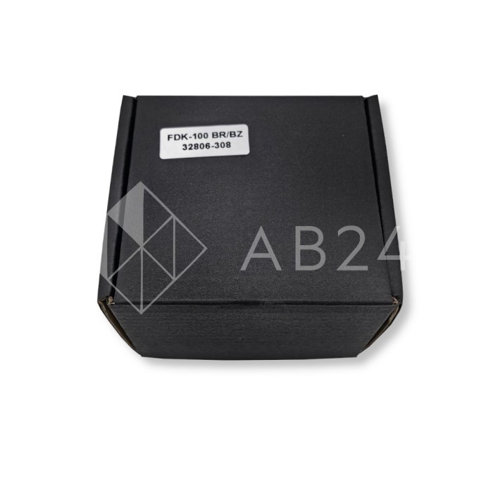 Коннектор для стекла Пегас FDK-100, 45х45 мм стена-стекло 0°-180°, латунь/бронза