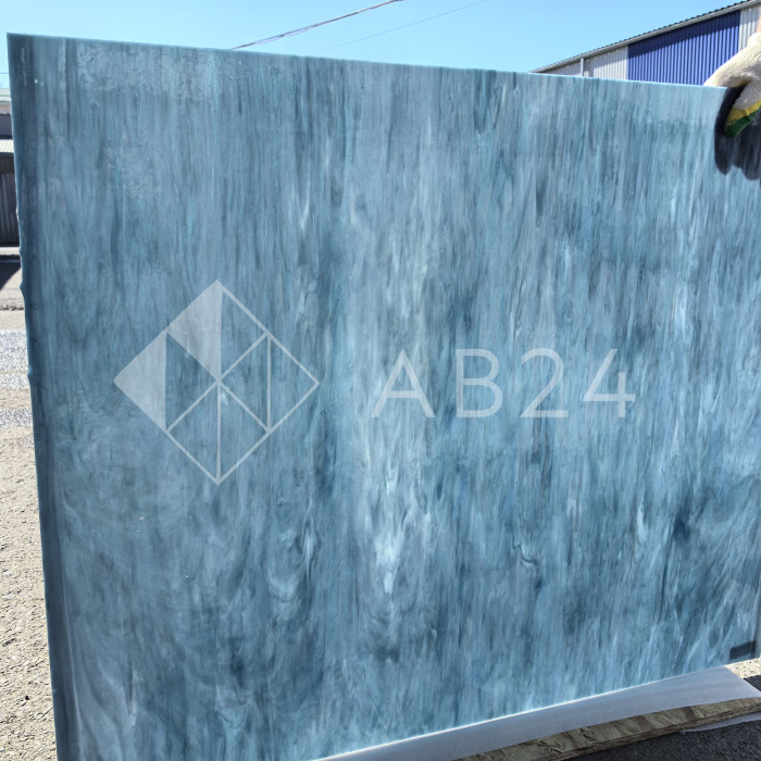 Стекло витражное AV 838-74S четверть листа ( 39 х 48 см)