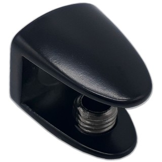 Полкодержатель FDA-30.1 для стекла и зеркала 8-10 мм, цинк/черный