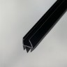 Уплотнитель FDPP-439.8 ПРЕМИУМ нижний ус-7мм, ус-11 мм,черный 1,1 м под стекло 8 мм